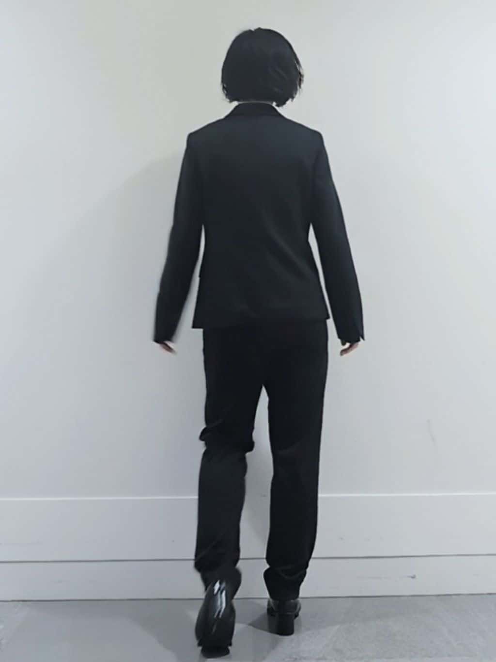 ミズタさんの「UNTITLED｜【洗えるスーツ／ストレッチ】ウール混ジャージ テーラードジャケット」を使ったコーディネート