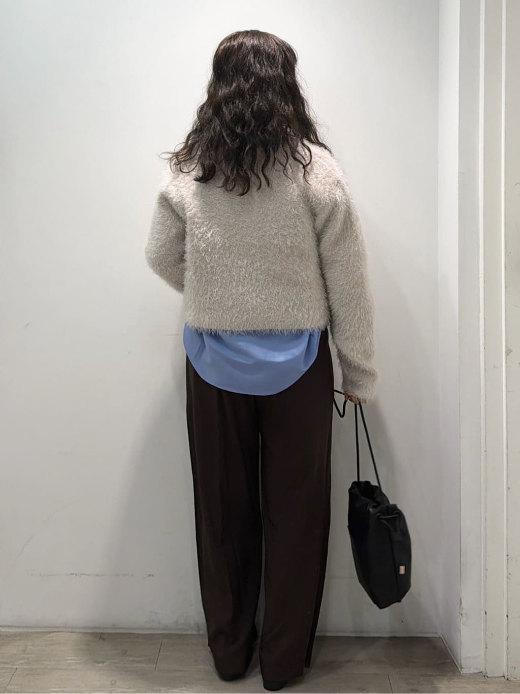 sumicaさんの「OPAQUE.CLIP｜タックデザインワイドパンツ【洗濯機OK】」を使ったコーディネート
