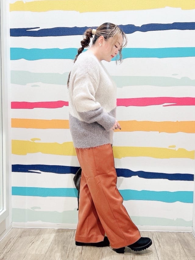 Peeさんの「SHOO･LA･RUE｜【洗濯機可/S-LL/高レビュー】上品シルエットで美しい イージーワイドパンツ」を使ったコーディネート