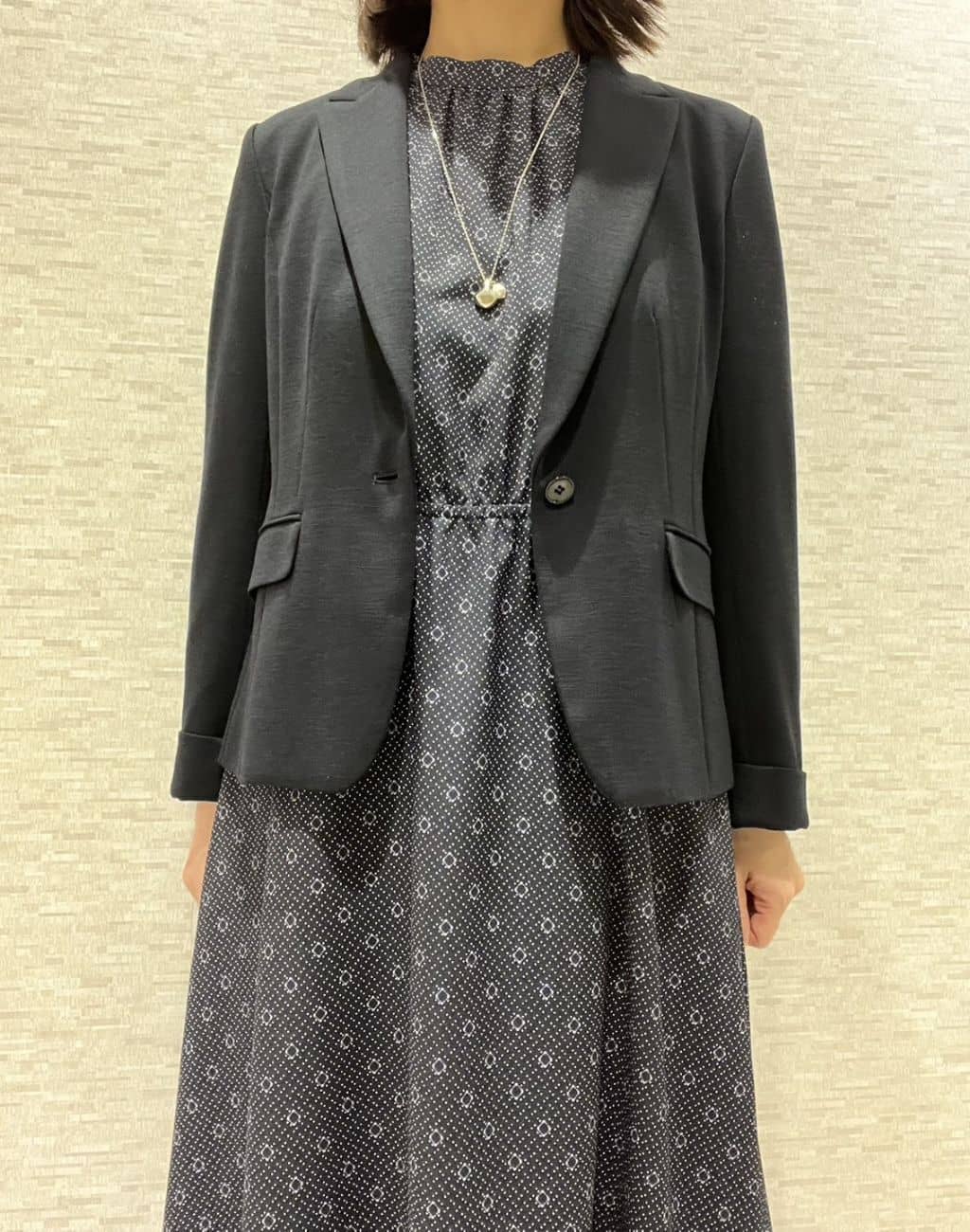marikoさんの「Reflect｜【SS-4Lサイズ】匠ジャケット／ベーシックテーラード／WEB先行カラーあり」を使ったコーディネート