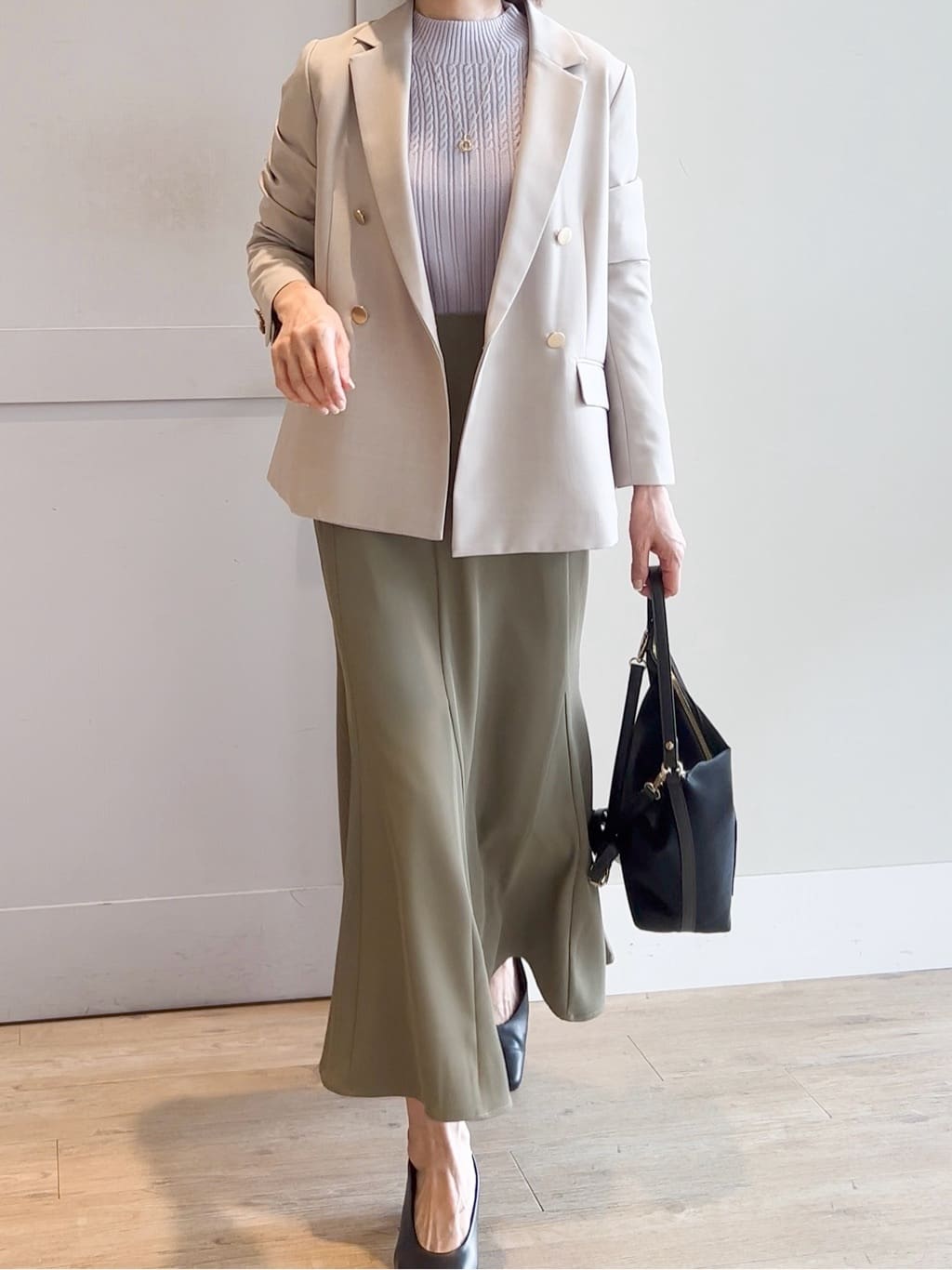 yamakoさんの「grove｜【カセット服】ダブルブレストテーラードジャケット」を使ったコーディネート