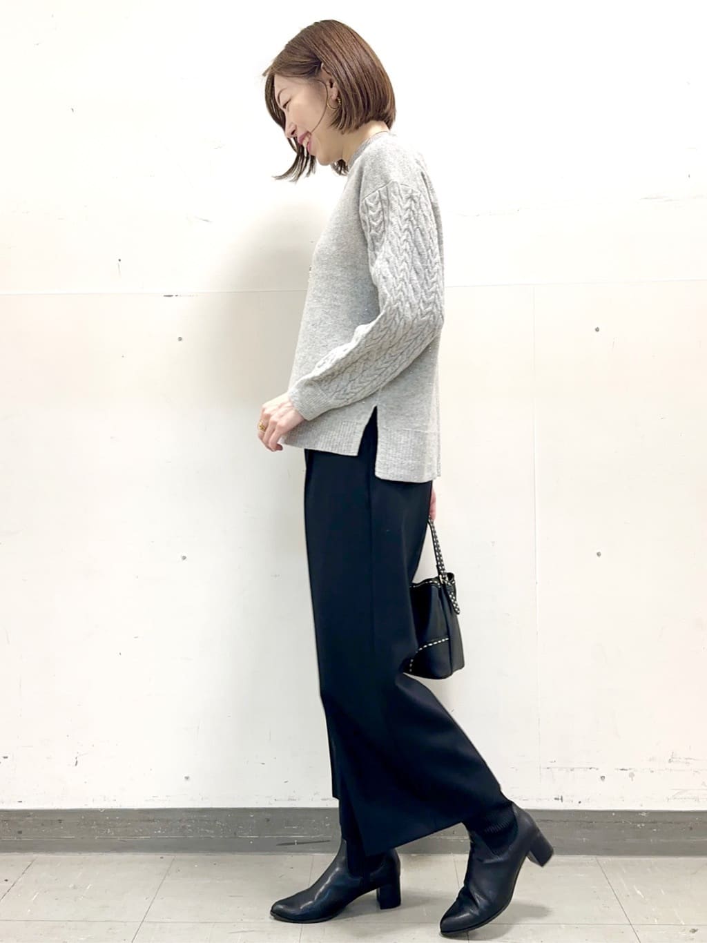 イト子さんの「Reflect｜【腰周りすっきり◎】ワイドクロップドパンツ」を使ったコーディネート