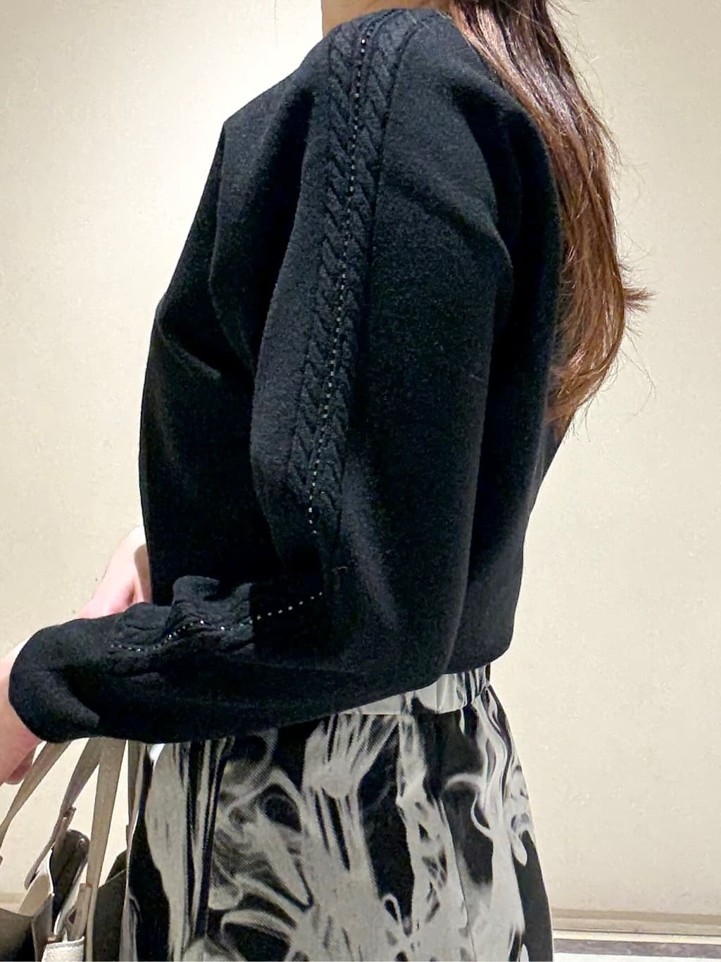 sakiさんの「COUP DE CHANCE｜【手洗い可／日本製】フラワー柄プリントスカート」を使ったコーディネート
