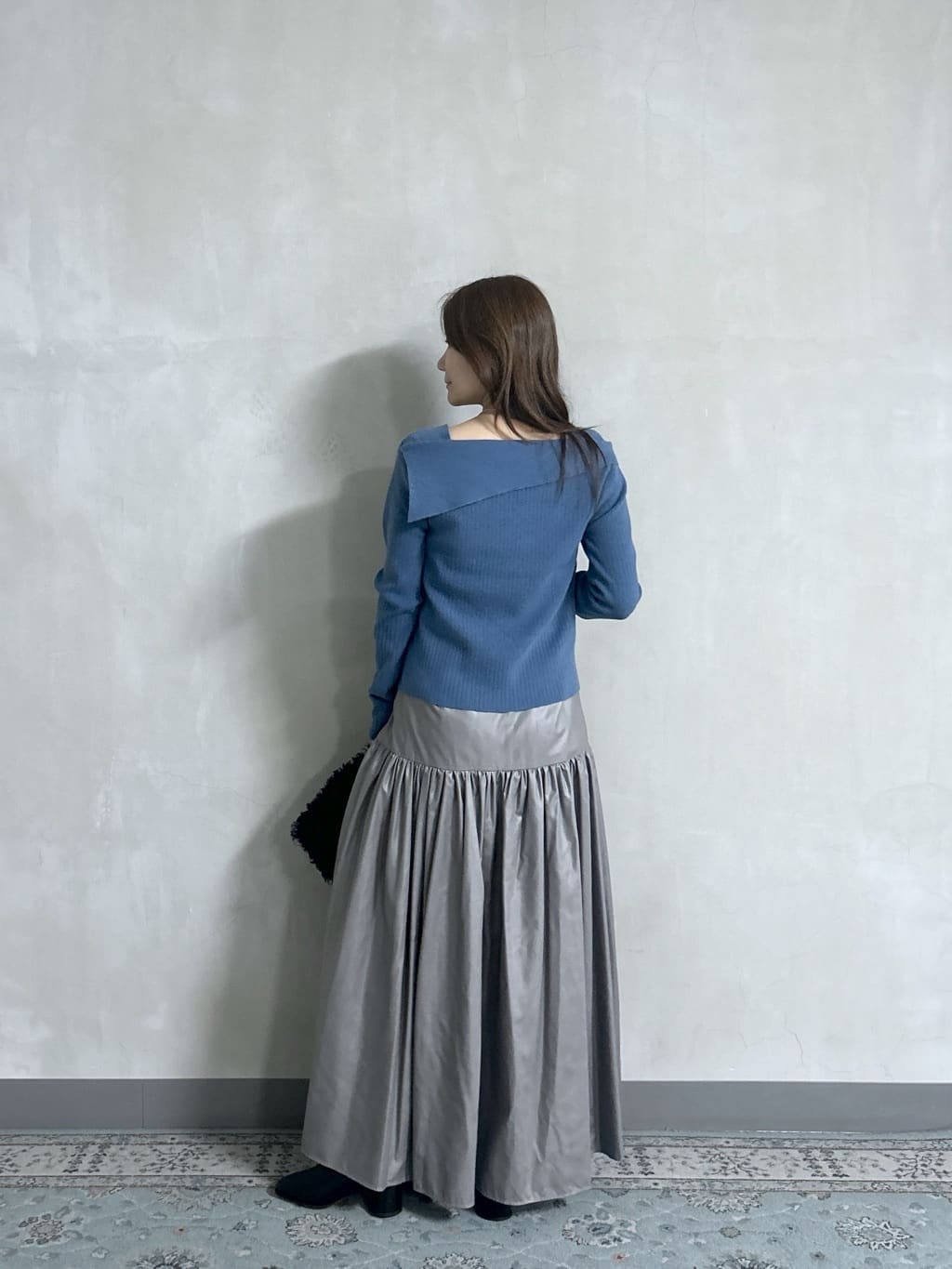 takaさんの「INDIVI｜【再入荷】アシメオフショルニット」を使ったコーディネート