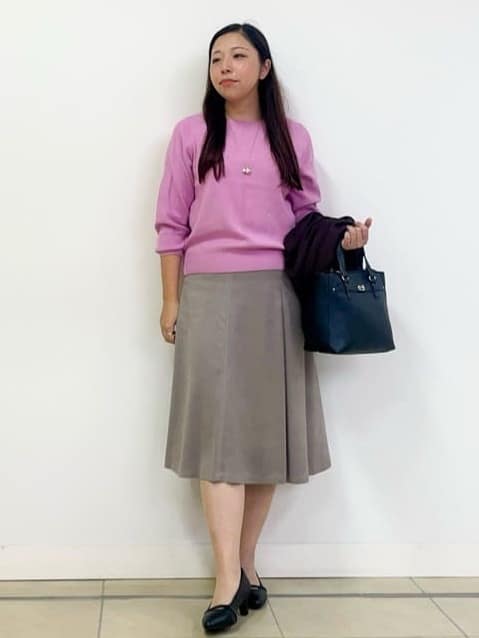 chisaさんの「Reflect｜【ライトアウター／ゆったり羽織れる／気軽な羽織りに◎】ライトブルゾン」を使ったコーディネート