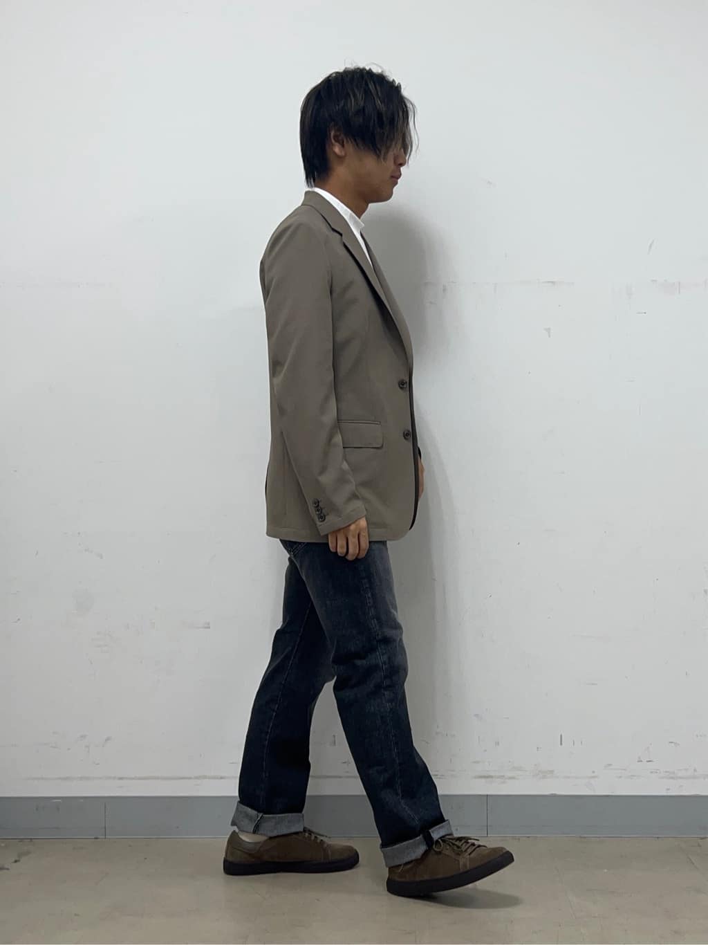 Hiroさんの「TAKEO KIKUCHI｜【COOL CITY WEAR】アーバンクール ジャケット /接触冷感・吸水速乾」を使ったコーディネート