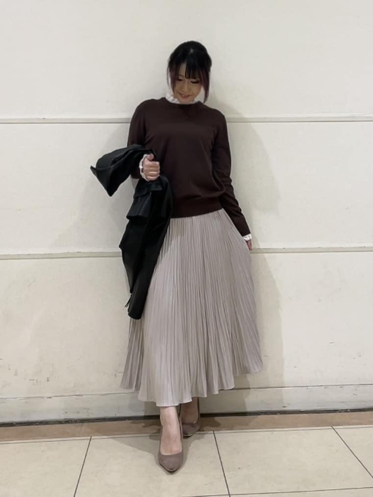watanabeさんの「UNTITLED｜【着丈短め/柔らかな質感】ラムレザージャケット」を使ったコーディネート