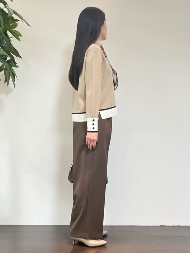 カレンさんの「UNTITLED｜【ミディ丈/軽やか】セミラグランリバー コート」を使ったコーディネート