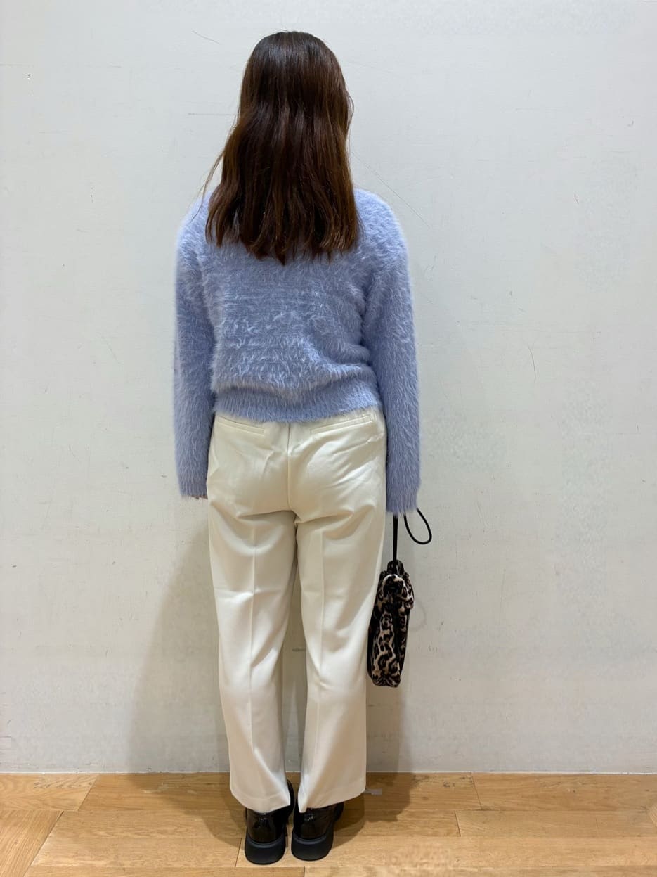 kurumiさんの「OPAQUE.CLIP｜ラメシャギーニット【洗濯機OK】」を使ったコーディネート