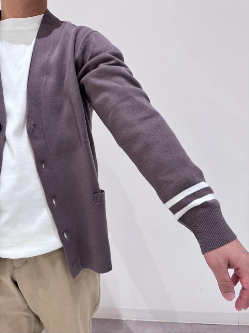 MATSUBARAさんの「DRESSTERIOR｜◆ウォッシャブル コットンカシミヤスムースカーディガン」を使ったコーディネート