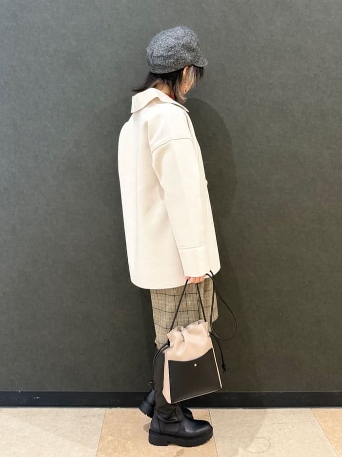 misakiさんの「SHOO･LA･RUE｜【セットアップ可】チェック柄タックハーフパンツ」を使ったコーディネート