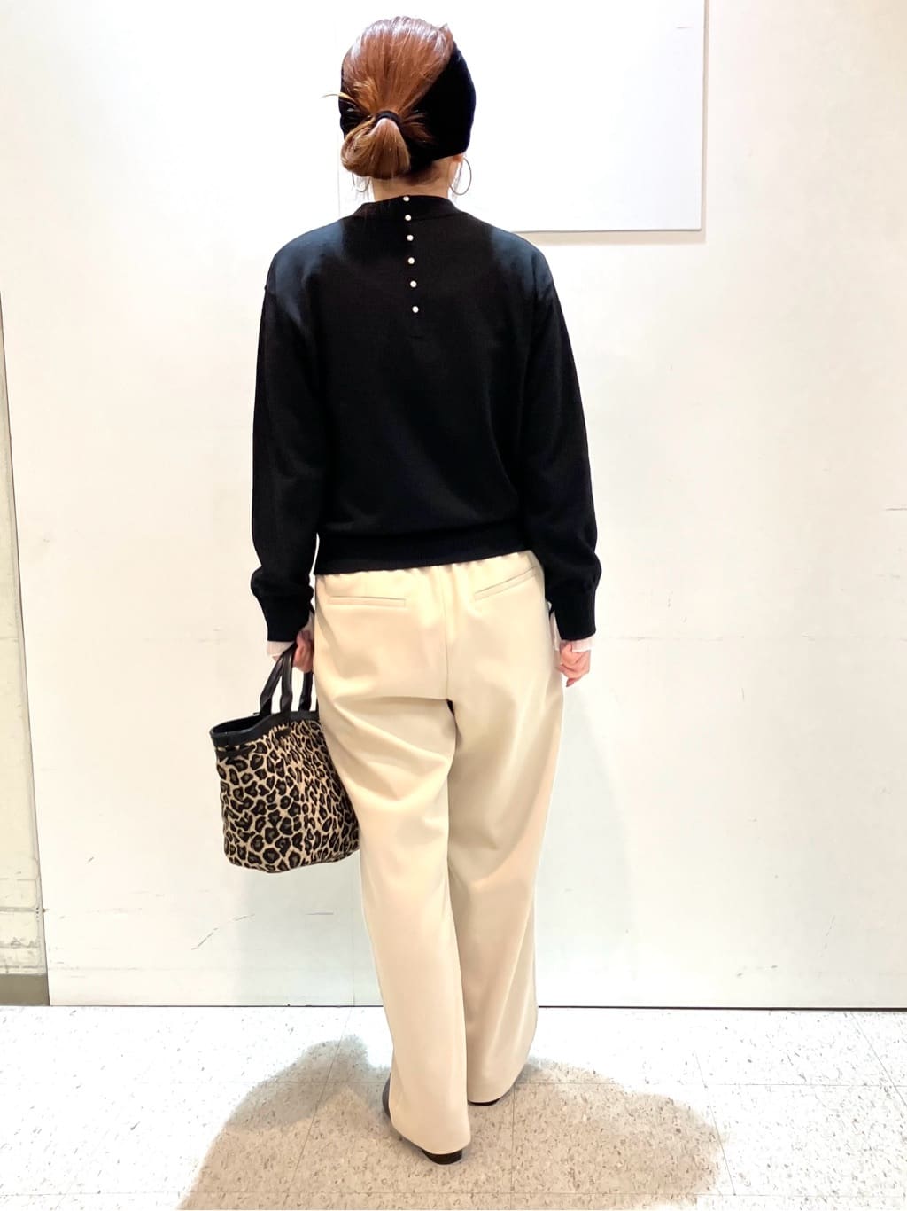 kozuさんの「Reflect｜【秋映え／重ね着風スタイルに◎】フリルプリーツスリーブニット」を使ったコーディネート