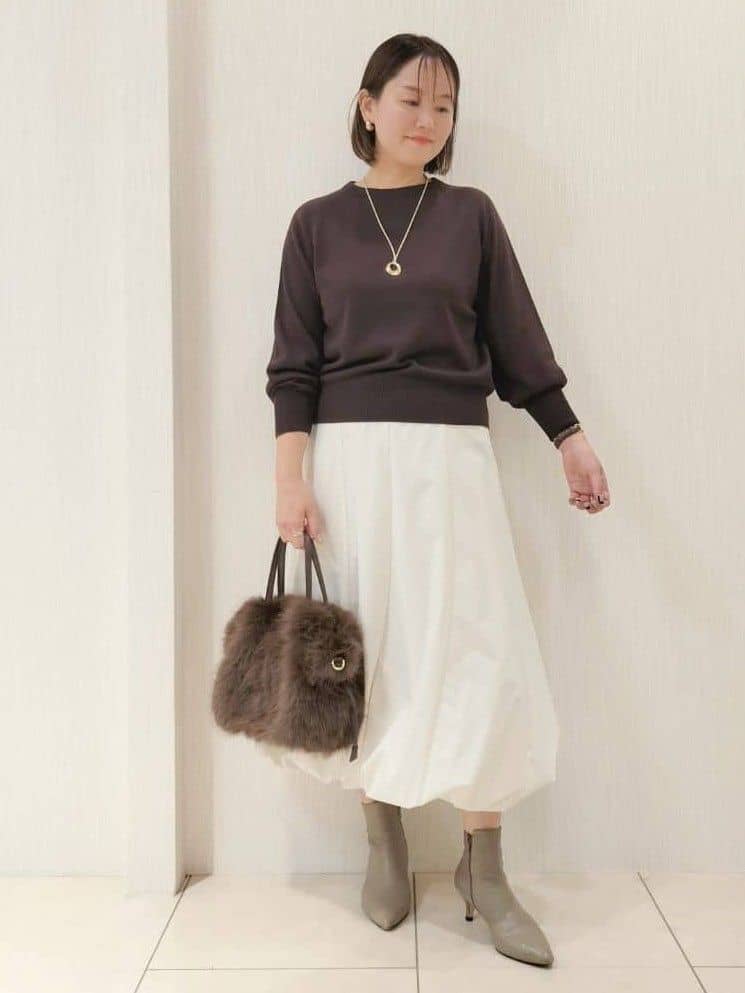 naokoさんの「UNTITLED｜【セットアップ可】ウールライク ダブルブレストジャケット」を使ったコーディネート