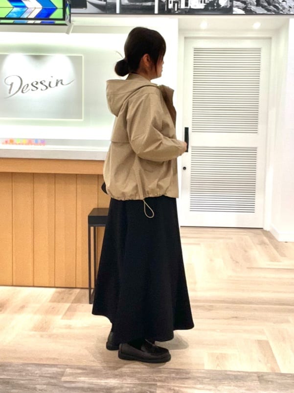 rinさんの「Dessin｜【洗える】リブタートルネックニット」を使ったコーディネート