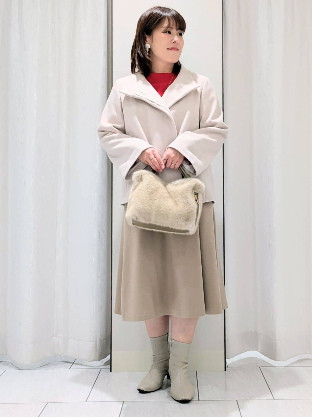 Onumaさんの「UNTITLED｜【洗える】モックネックミラノリブニット」を使ったコーディネート