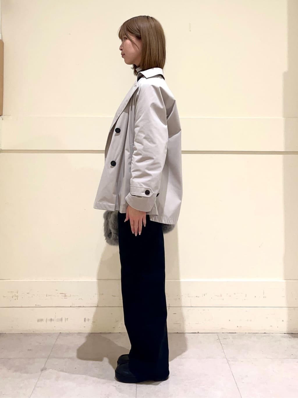 kumiさんの「INDIVI｜【洗える／毛玉になりにくい】エクストラファインウール リブタートルニット」を使ったコーディネート