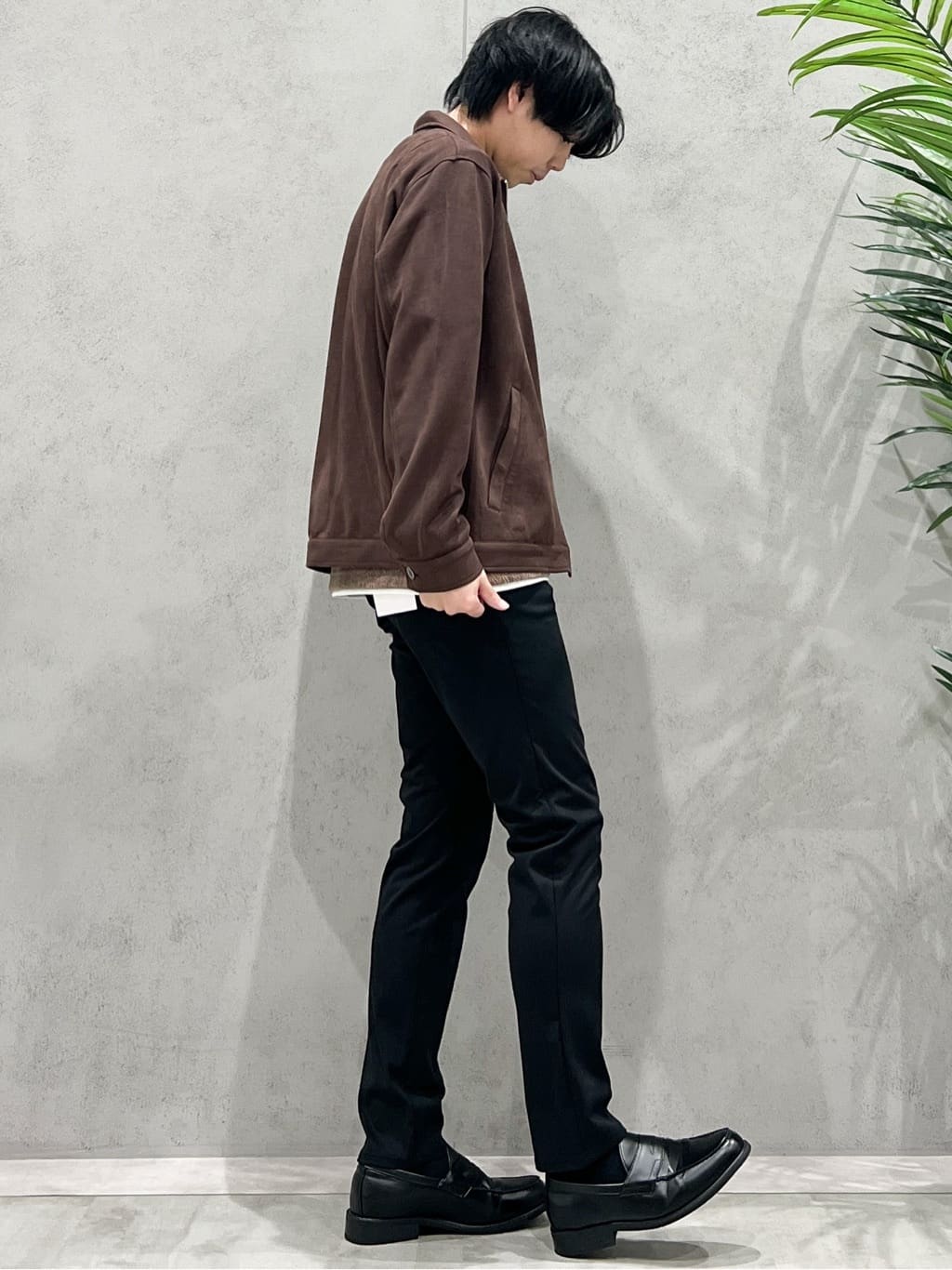 SHI-MAさんの「THE SHOP TK｜【心地良い、滑らかさ】レイヤード風ケーブル ニットソー 【洗濯機OK】」を使ったコーディネート