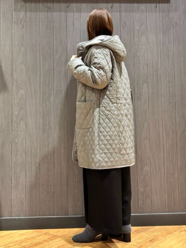 meiさんの「SHOO･LA･RUE｜【S-LL】キャンディースリーブが女性らしい マルチストライプブラウス」を使ったコーディネート