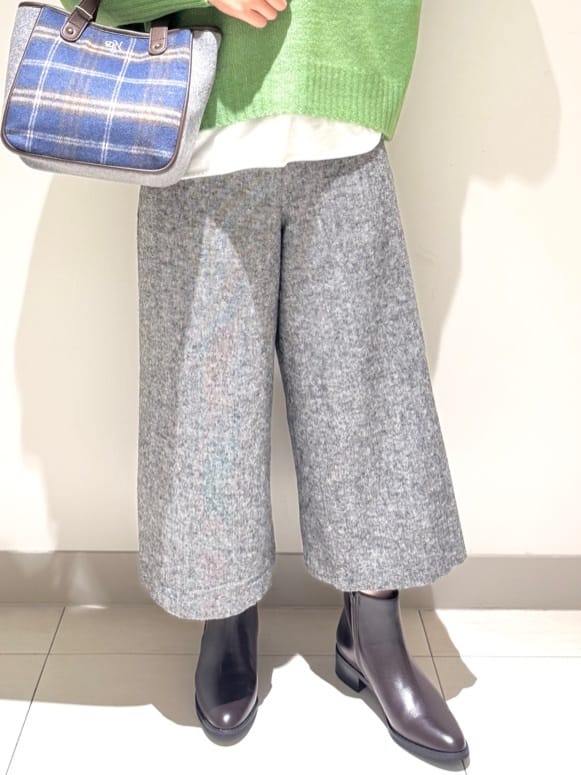 Liriさんの「Dessin｜【洗える】クルーネックワイドニット」を使ったコーディネート