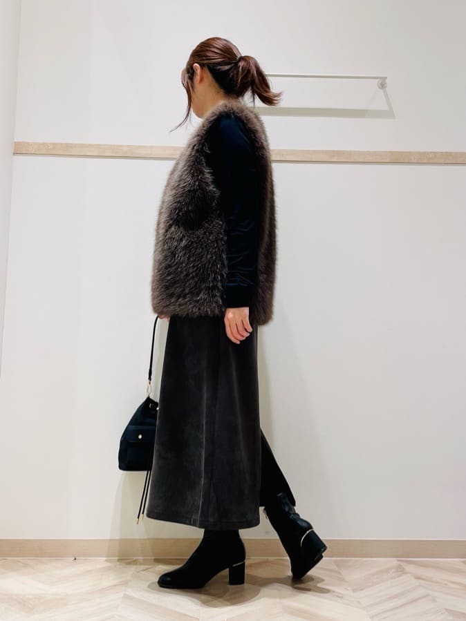 c_h_i_k_aさんの「SHOO･LA･RUE｜ストレッチブーツ」を使ったコーディネート