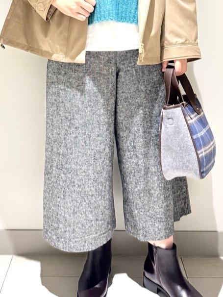 Liriさんの「Dessin｜【洗える】クルーネックワイドニット」を使ったコーディネート