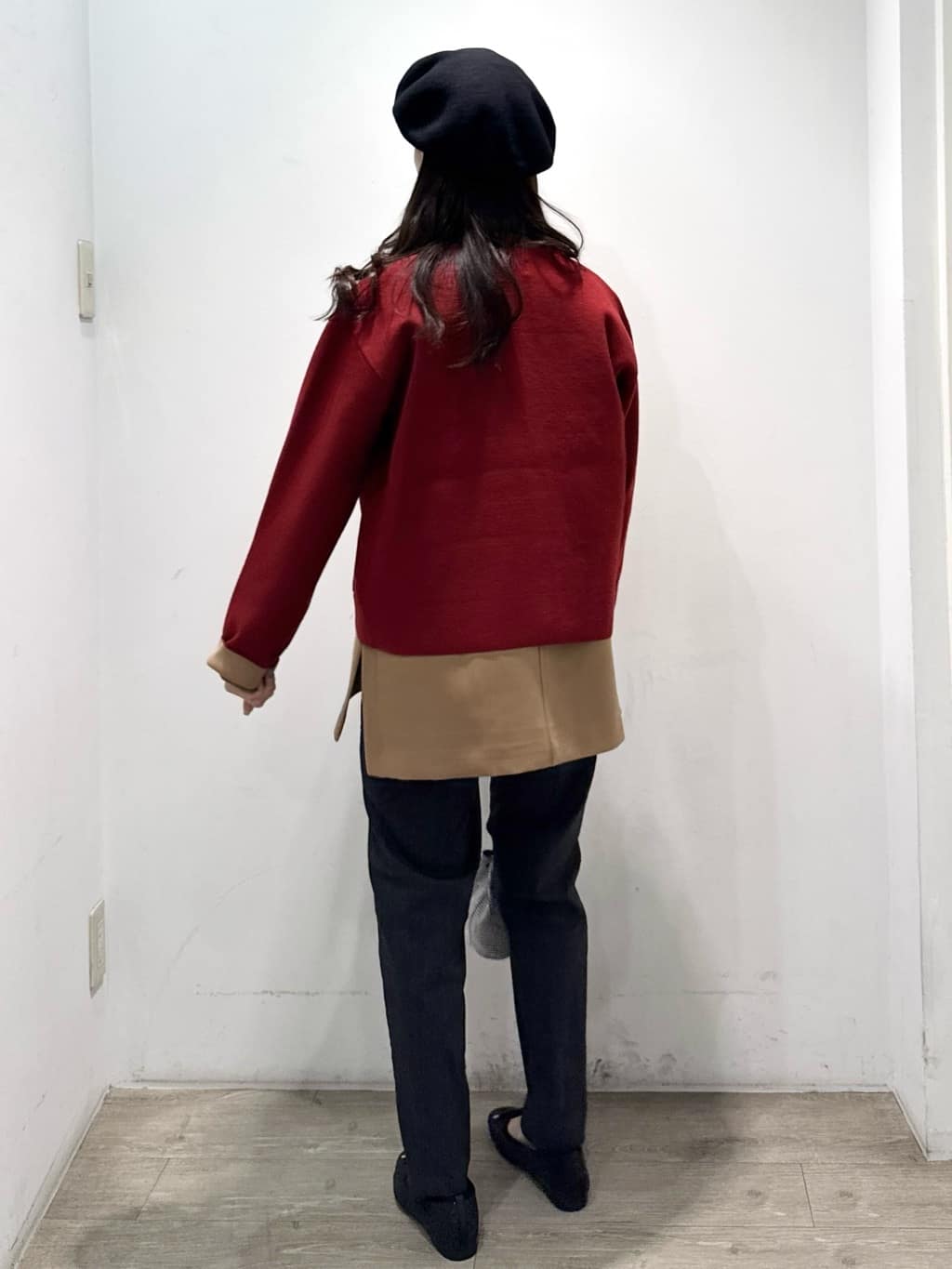 yuicciさんの「OPAQUE.CLIP｜《SS-LLサイズ》ハイストレッチイージースティックパンツ【洗濯機洗い可】」を使ったコーディネート