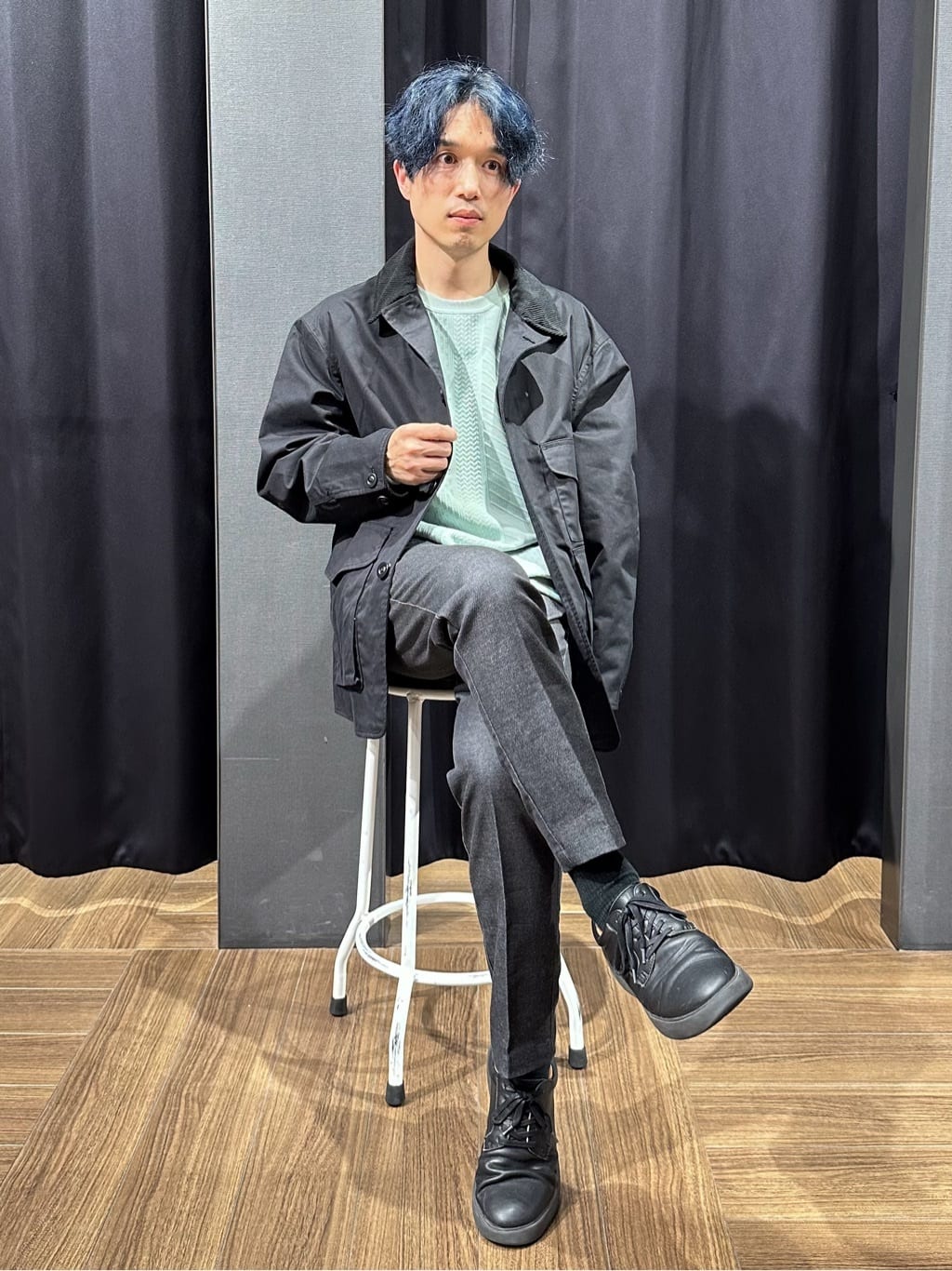 tomoyaさんの「THE SHOP TK｜デッキブルゾン 【手洗い可/リラックスシルエット】」を使ったコーディネート