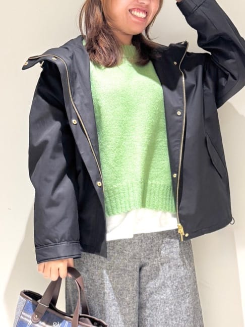 Liriさんの「Dessin｜【洗える】クルーネックワイドニット」を使ったコーディネート