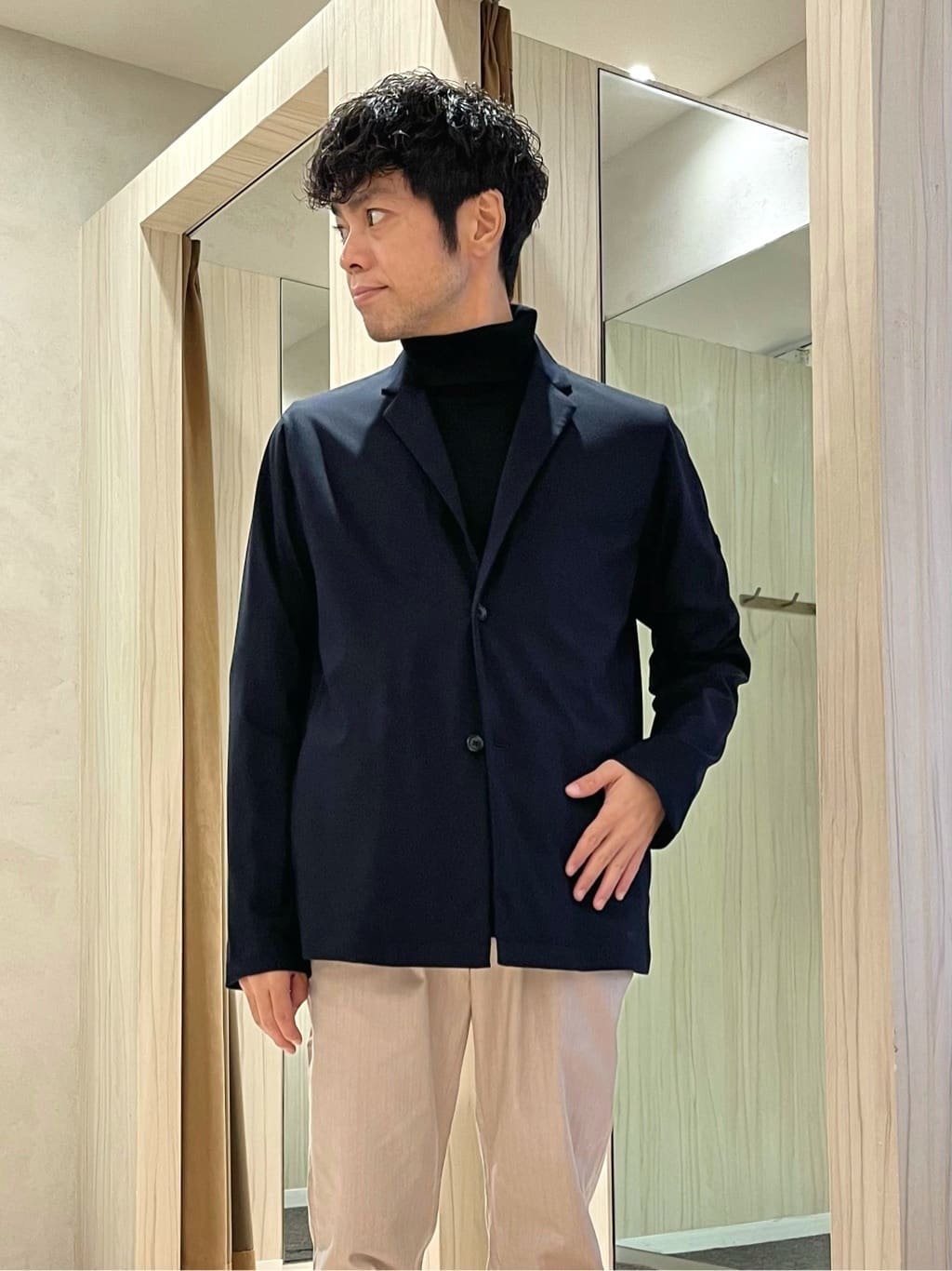 URAさんの「TAKEO KIKUCHI｜リラックス カーディガン ジャケット」を使ったコーディネート