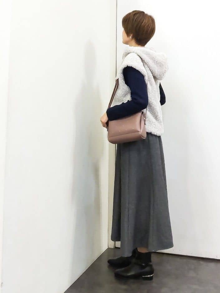 やまちゃんさんの「grove｜【名品アウター/3WAY・はっ水】ボアライナー付マウンテンパーカ」を使ったコーディネート