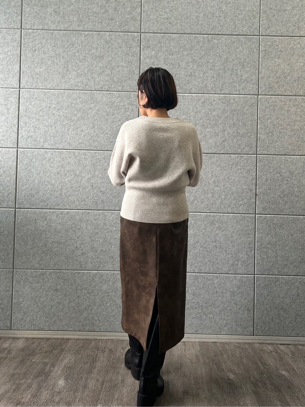 yukoさんの「CODE A｜zip form cardigan」を使ったコーディネート