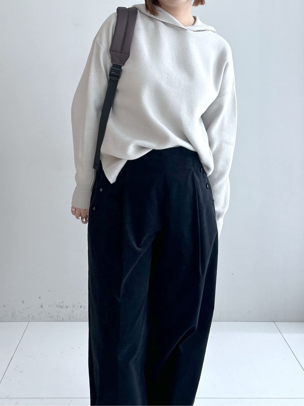 Hirokaさんの「Dessin｜【セットアップ可・洗える】マリンコーデュロイパンツ」を使ったコーディネート