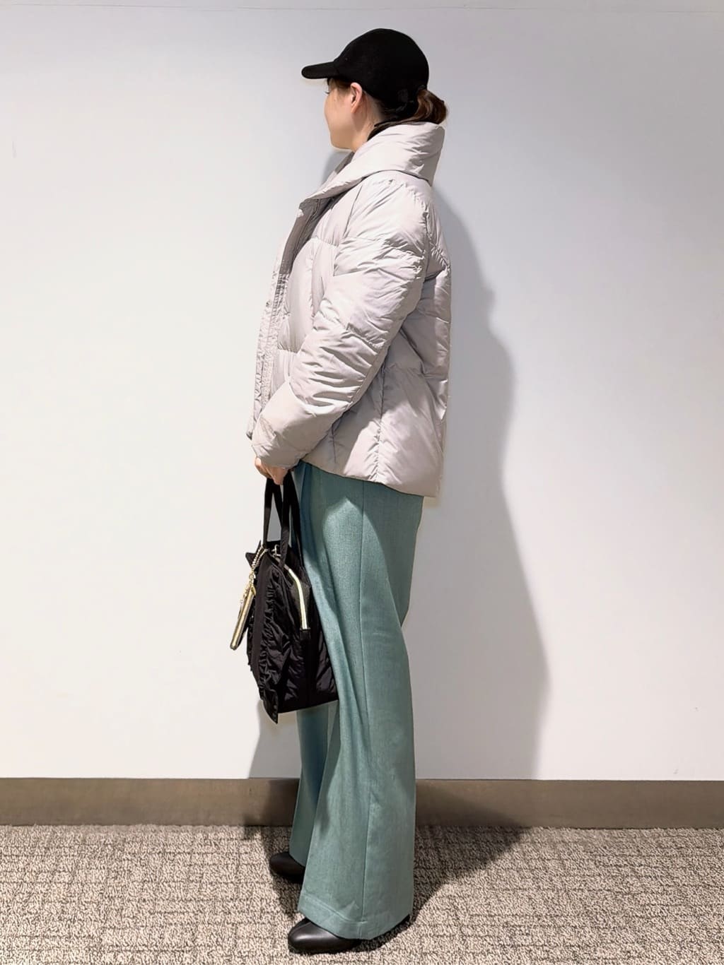 みーさんの「grove｜ツータックワイドパンツ」を使ったコーディネート