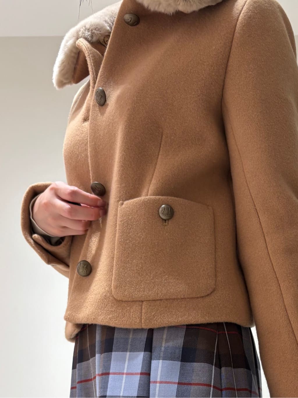 やなぎさんの「DRESSTERIOR｜ストレッチフルニードルニット」を使ったコーディネート