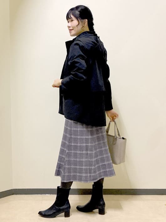  beni_gingerさんの「Reflect｜【すっきり見え／フード取り外し可／通勤におすすめ◎】ライティアウター」を使ったコーディネート