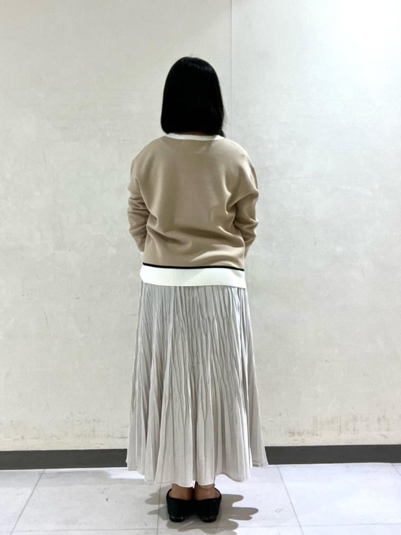 Mizukiさんの「UNTITLED｜【アンサンブル可/洗える】ウールミラノリブニット」を使ったコーディネート
