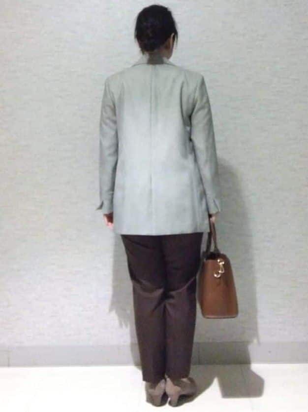 sakoさんの「Reflect｜【レイヤードに◎】ボウタイブラウス」を使ったコーディネート