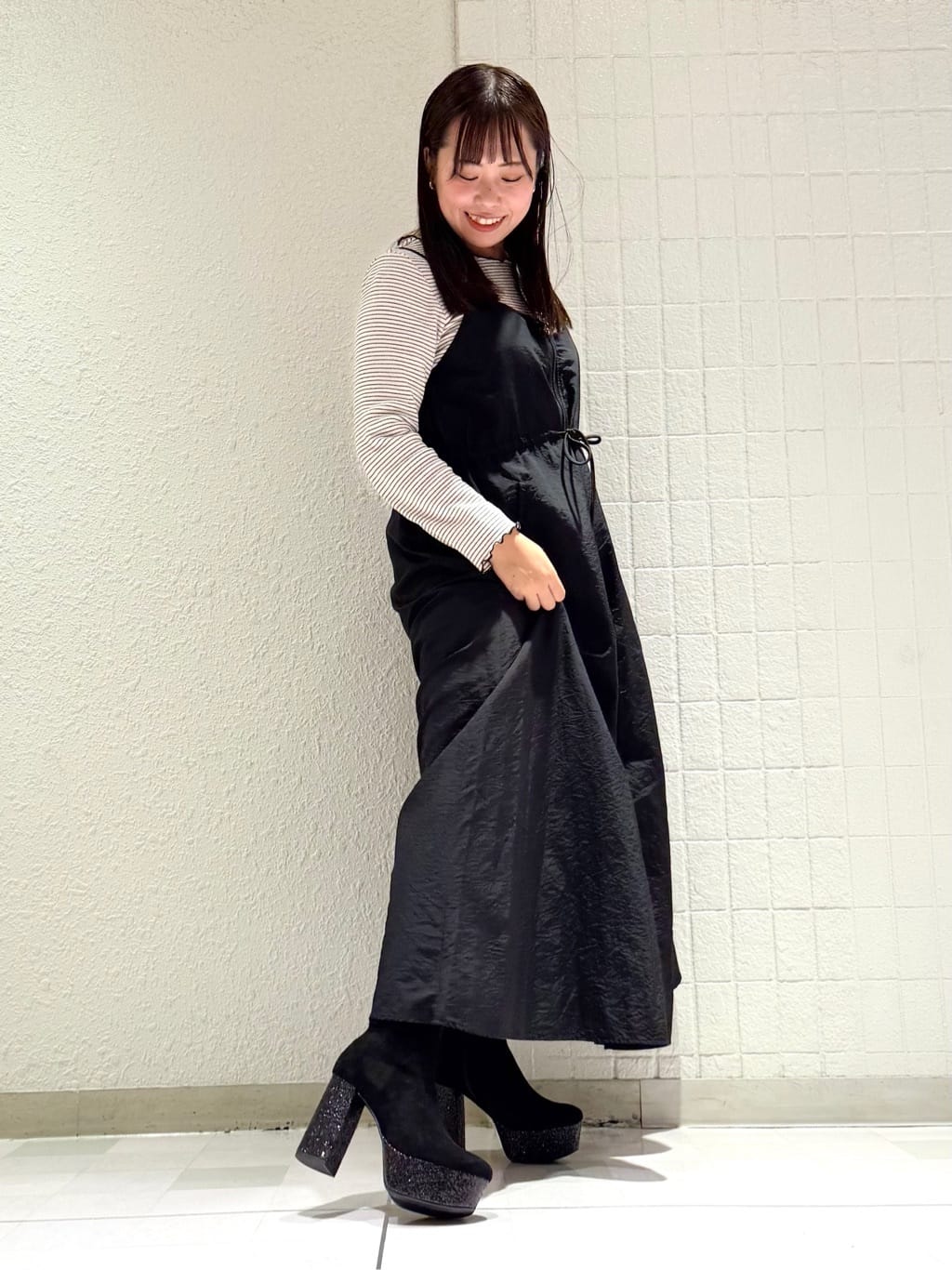 SEIKOさんの「ESPERANZA｜ラク盛りショートブーツ」を使ったコーディネート