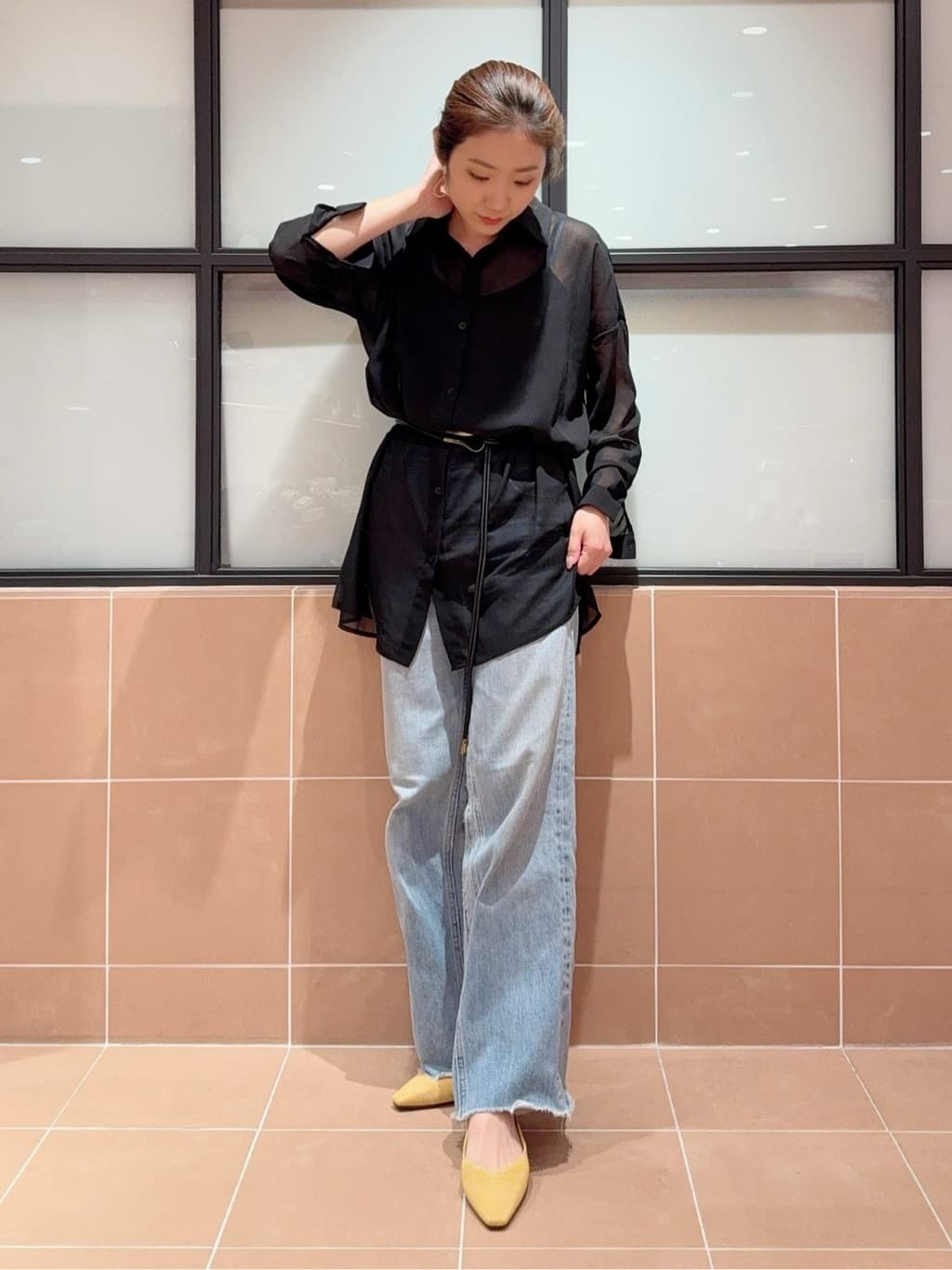 kaoriさんの「ESPERANZA｜Oito和紙フラットパンプス」を使ったコーディネート