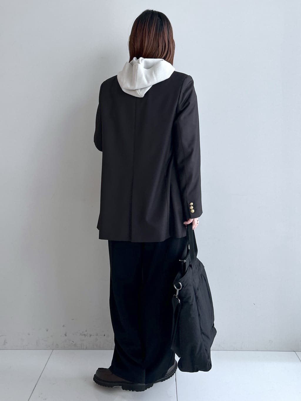 Hirokaさんの「Dessin｜【洗える／体型カバー】ちょうどいいニットパーカ」を使ったコーディネート
