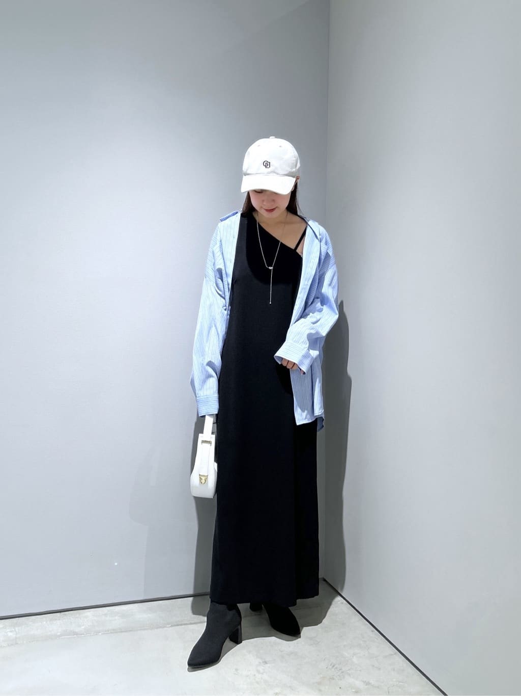 Renoさんの「INDIVI｜【MILLELA FIRENZE】ショルダームーンバッグ」を使ったコーディネート