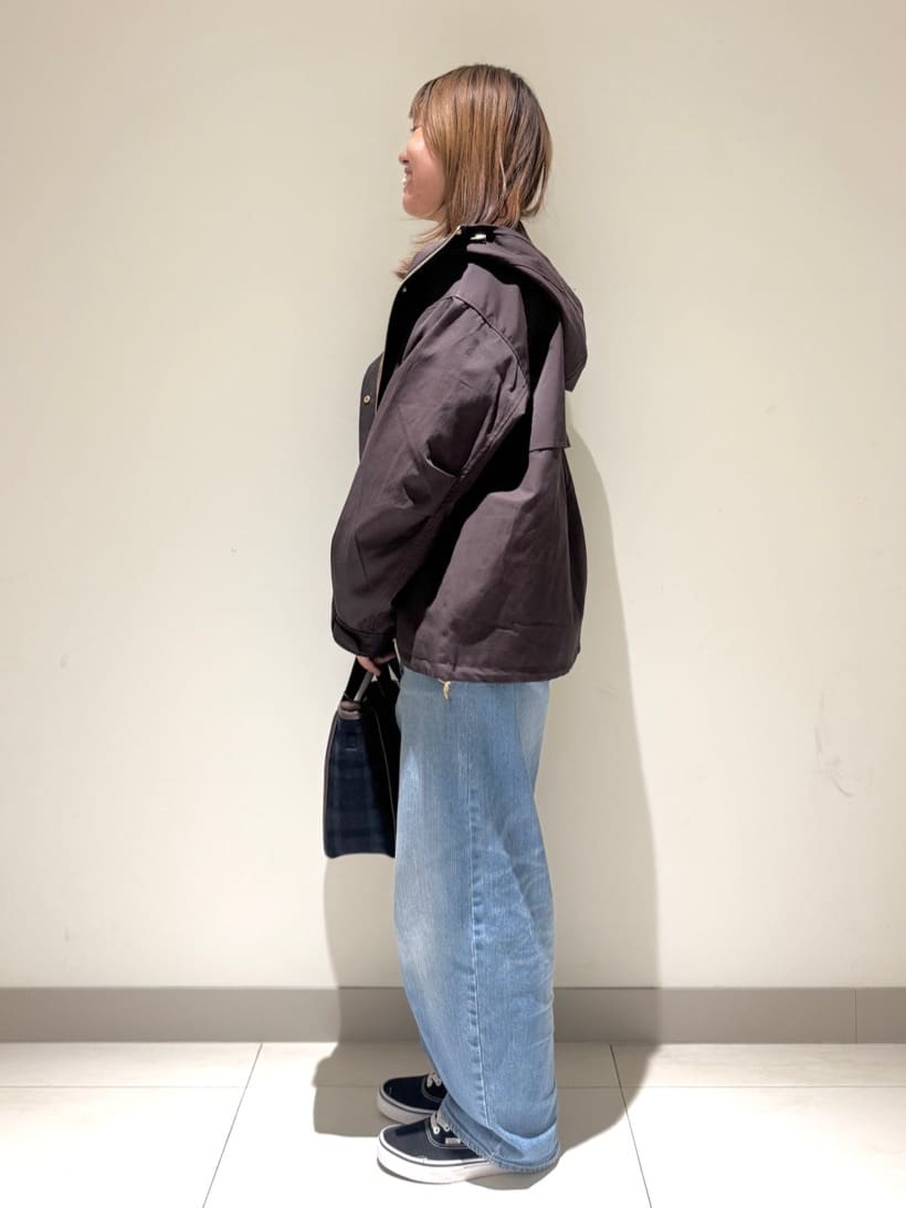 Liriさんの「Dessin｜【洗える】ハイネックベロアモールニット」を使ったコーディネート