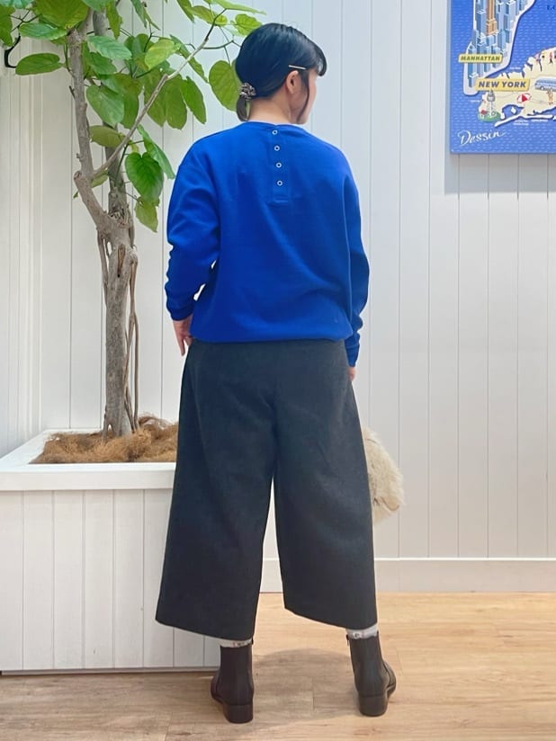 mikaさんの「Dessin｜【洗える】裾ドロスト付きカットソー」を使ったコーディネート