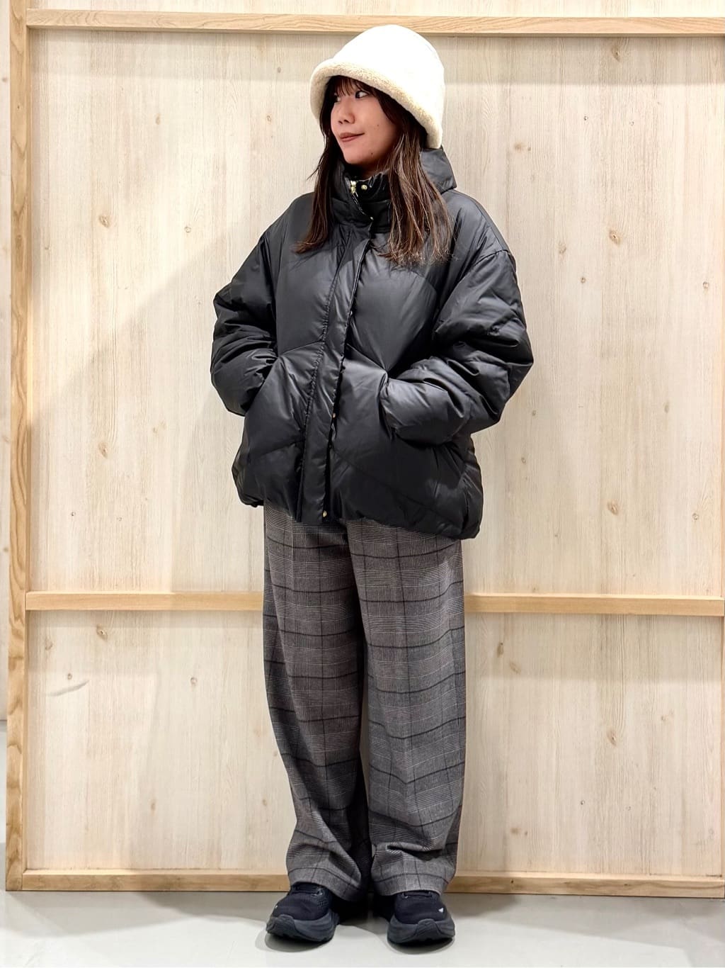 nanaさんの「THE SHOP TK｜ダウンジャケット」を使ったコーディネート