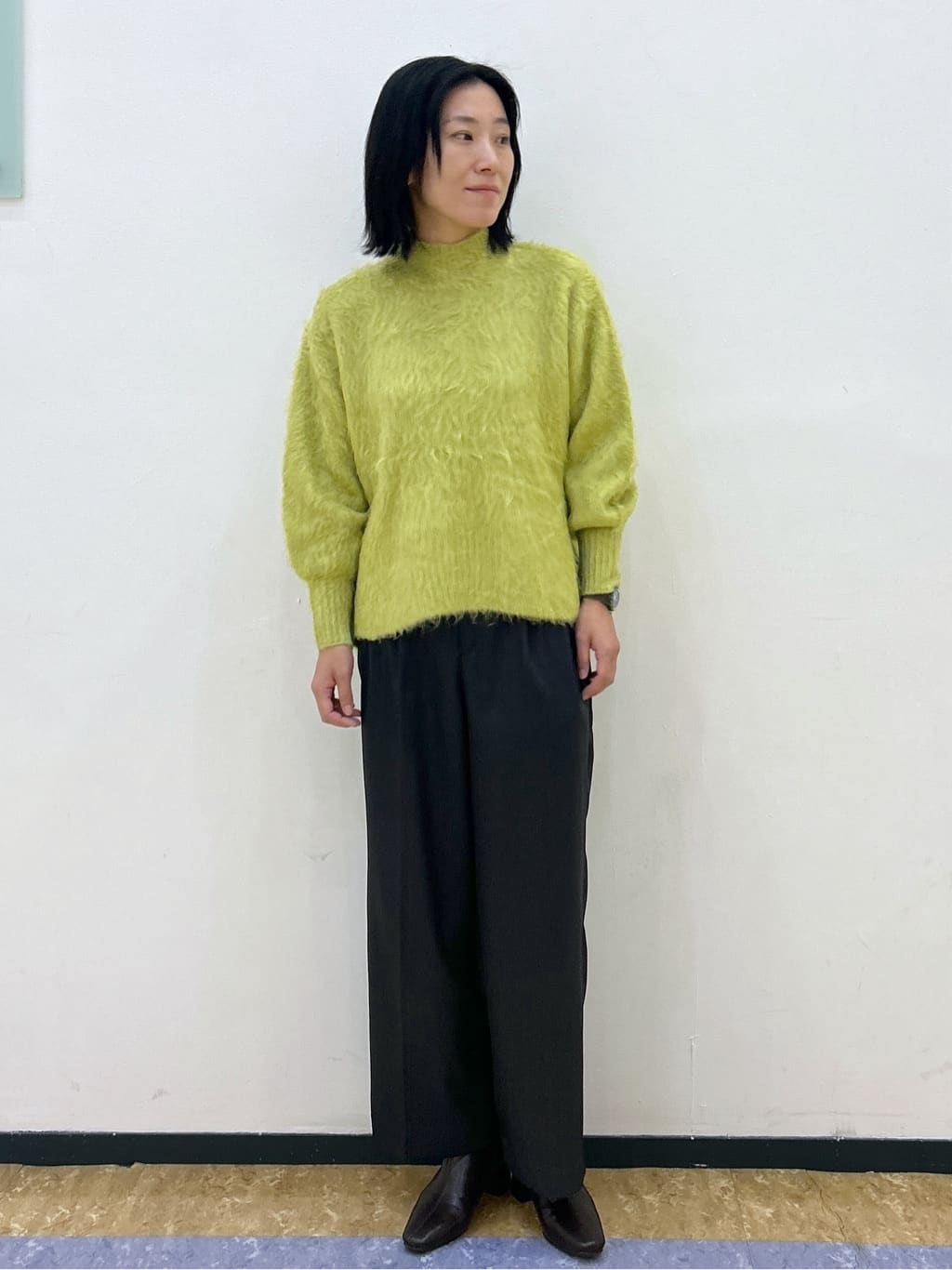 su.さんの「index｜ハイネックパフニット【洗濯機OK】」を使ったコーディネート