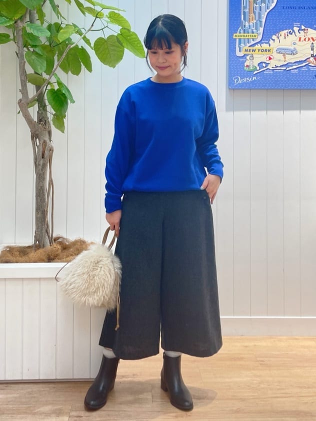 mikaさんの「Dessin｜【洗える】裾ドロスト付きカットソー」を使ったコーディネート