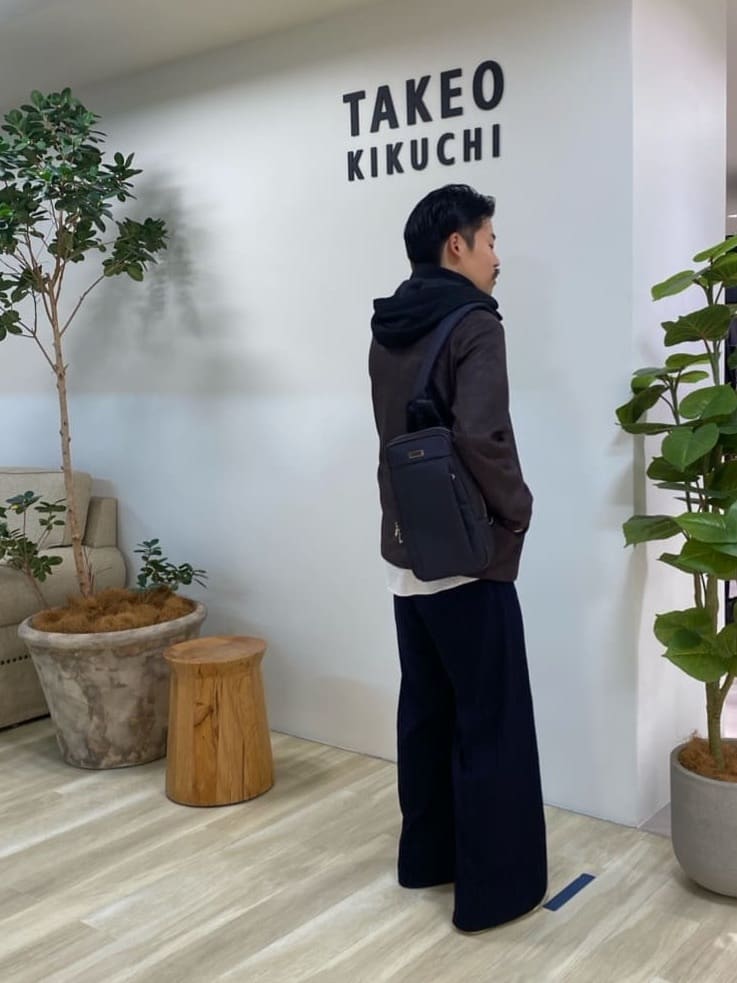 石井友也さんの「TAKEO KIKUCHI｜【Made in JAPAN】播州織 ドビー千鳥シャツ」を使ったコーディネート