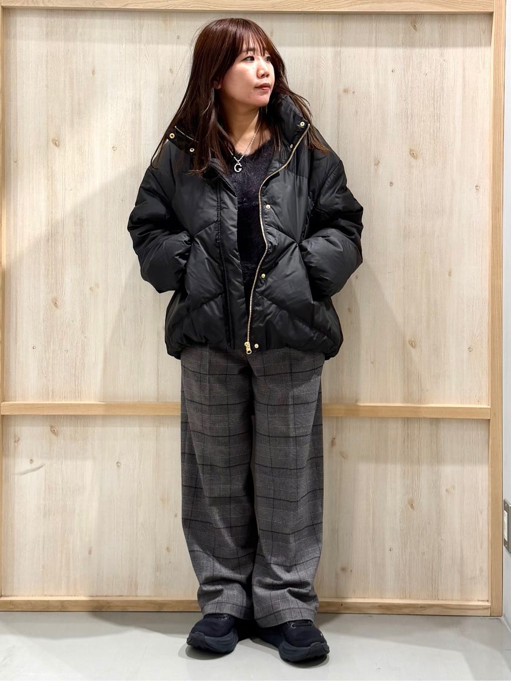 nanaさんの「THE SHOP TK｜ダウンジャケット」を使ったコーディネート