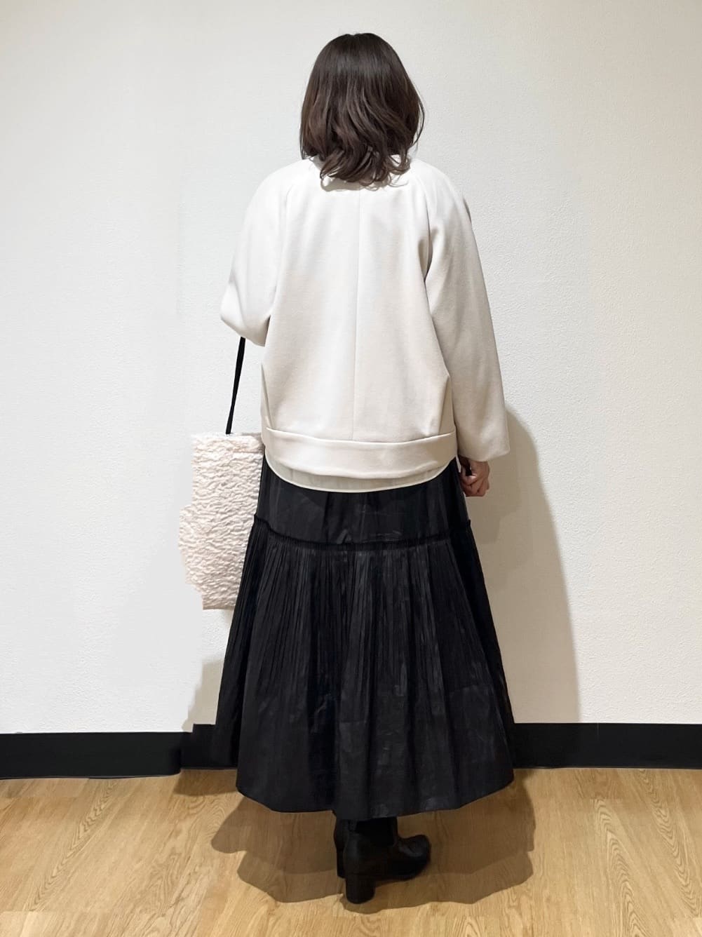 ayaさんの「Reflect｜【重ね着でも一枚着でも◎】ドッキングジャージトップス」を使ったコーディネート