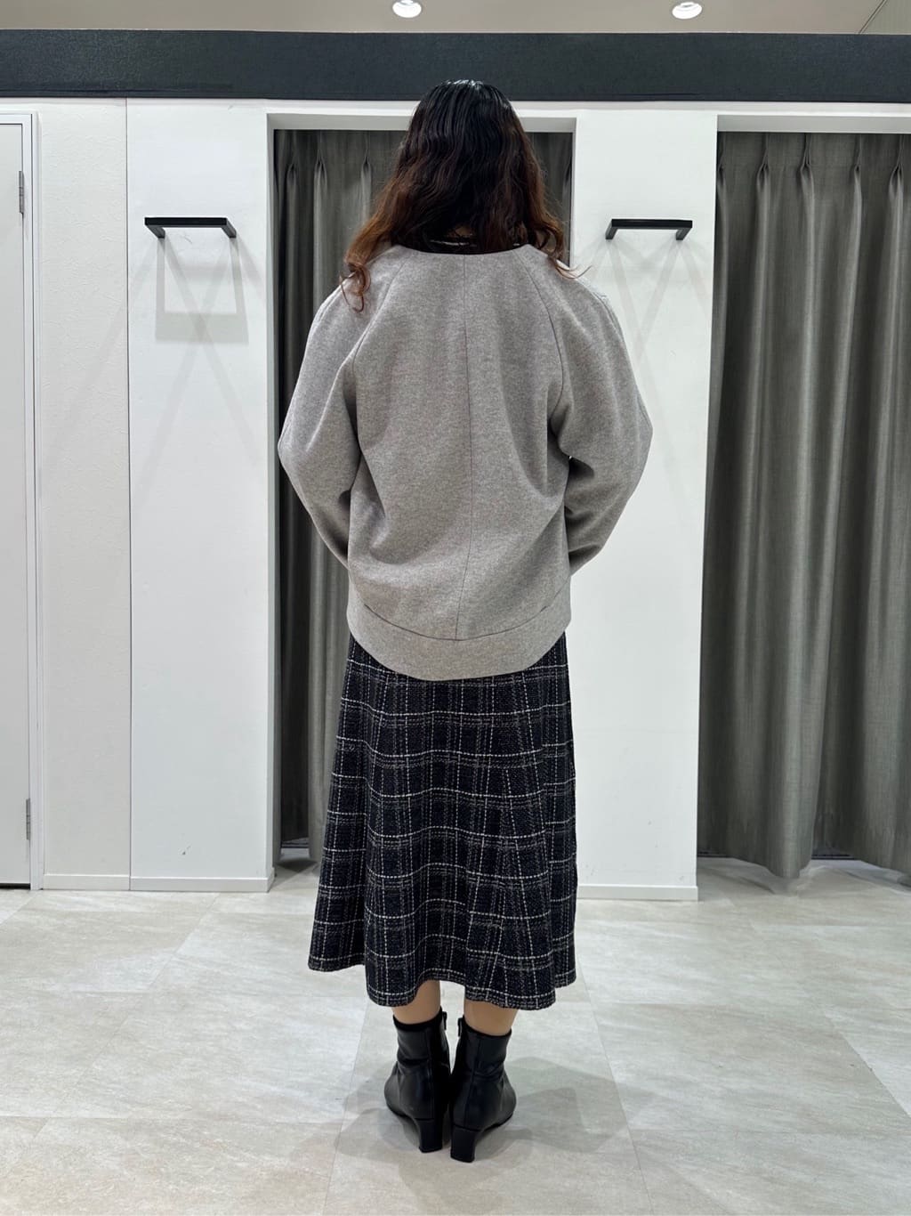 kimiさんの「UNTITLED｜【ゆったりシルエット】ジャージメルトンコクーンジャケット」を使ったコーディネート